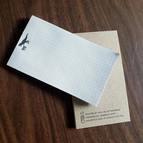 Well-Appointed Desk Letterpress Notepads (Multiple Designs)