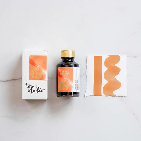 Tom's Studio Fountain Pen Ink No. 18 Clementine