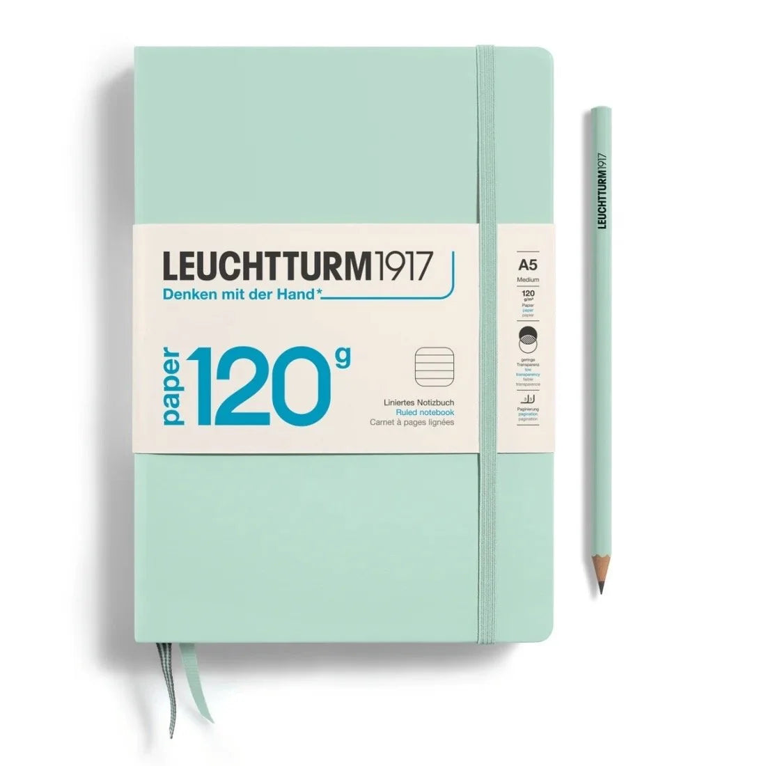 Leuchtturm1917 Hardcover A5 Notebook (120g Edition)