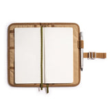 Lochby Voyageur Journals Cover (Olive) Open