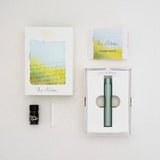 Tom's Studio Wren Refillable Fineliner Pen Sage Wren in Box