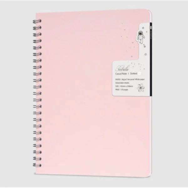 Colorverse Nebula Note Spiral Pink