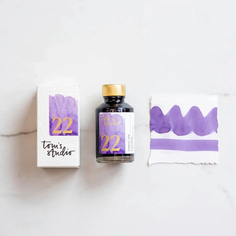 Tom's Studio Fountain Pen Ink No. 22 Lavender