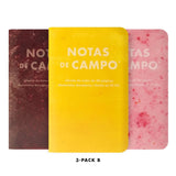 Field Notes Paletas Pack B