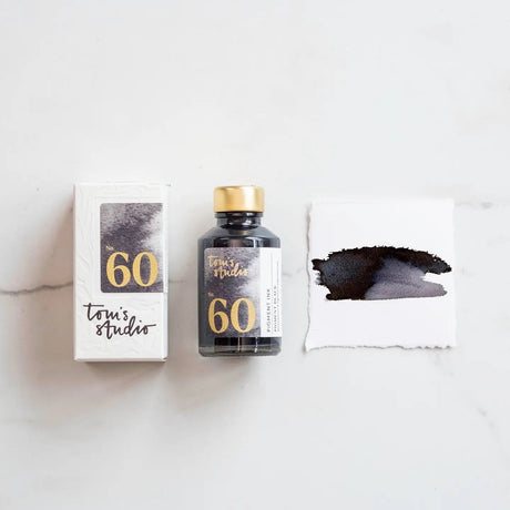 Tom's Studio Fountain Pen Ink No. 60 Pigment Black