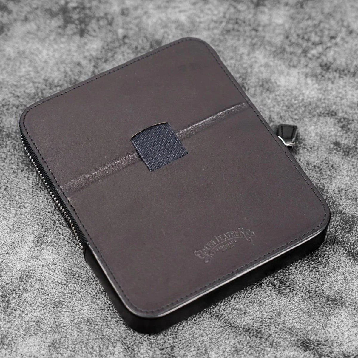 Galen Leather Magnum Opus 6-Slot Pen Case with Removable Tray (Zipper)