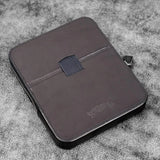 Galen Leather Magnum Opus 6-Slot Pen Case with Removable Tray (Zipper)