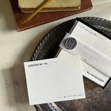 Belle & Union Boxed Notes White paper featuring a fountain pen with an ink blot