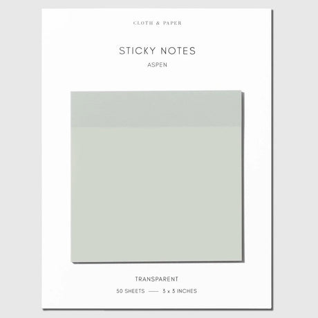 Cloth & Paper Sticky Notes