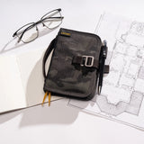 Lochby Field Journal Mini Multi Cam on Table