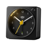Braun Small Travel Alarm Clock Black