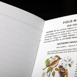 Field Notes Birds and Trees of North America Edition Interior Ruling