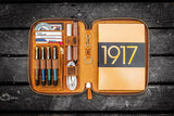 Galen Leather Zippered A5 Folios