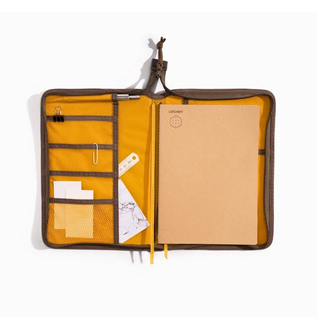 Lochby Field Folio B5 Open with Lochby Notebook