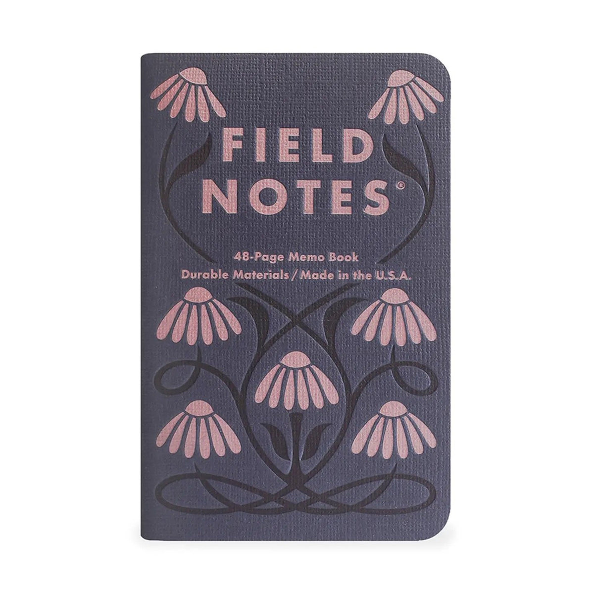 Field Notes Fall Flowers Pink and Blue Cover