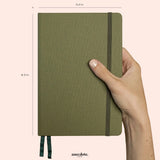 Anecdote Goods "The Journal" A5 Hardcover Notebook Dimensions