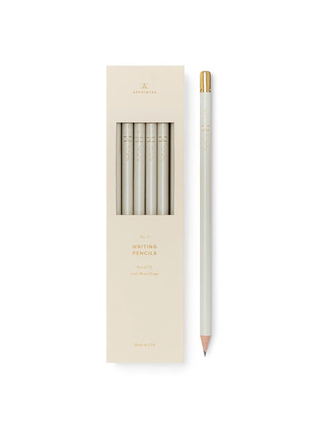 Appointed No. 2 Pencil Round with Grey Paint