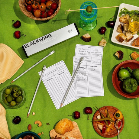 Blackwing Volume 140 culinary arts pencil  with recipe cards