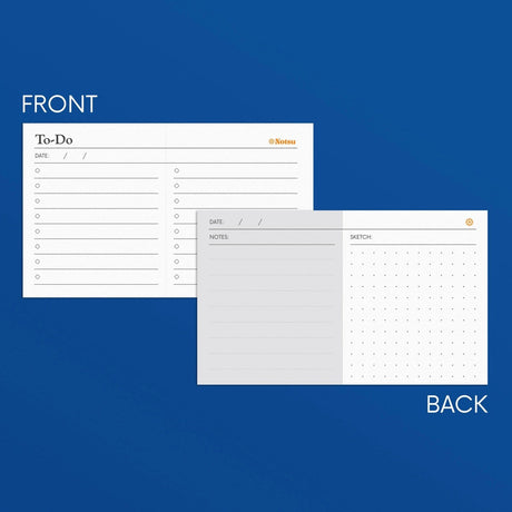 Notsu Centre To-Do List Centre Horizontal Card Case
