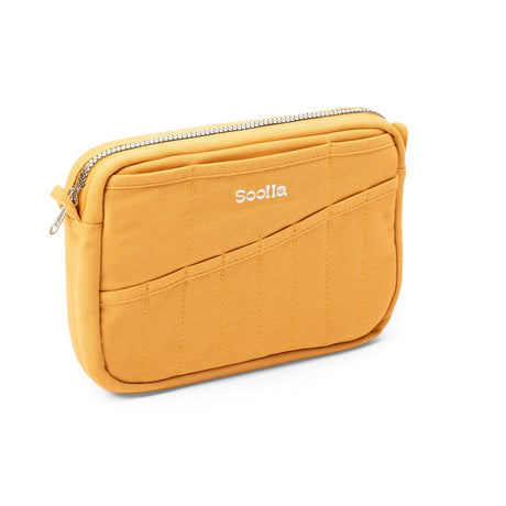 Soolla Studio Pouch in Sedona showing front view empty with no tools