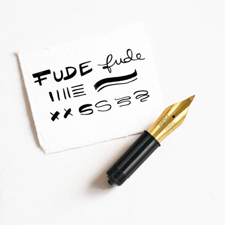 Tom's Studio Specialty Nibs Fude Writing Sample
