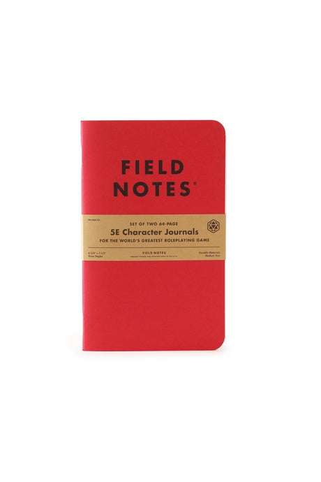 Field Notes Gaming Journals 5E Character Journal