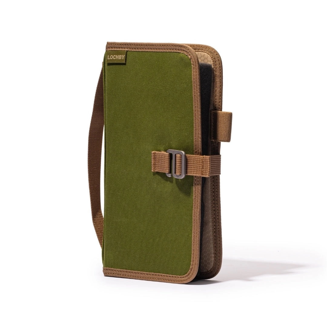 Lochby Voyageur Journals Cover (Olive)