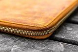 Galen Leather Zippered A5 Folios