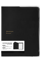 Maruman Mnemosyne Notepad Holder with Folder & Five Pockets