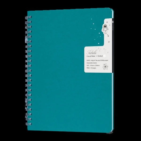 Colorverse Nebula Note Spiral Turquoise