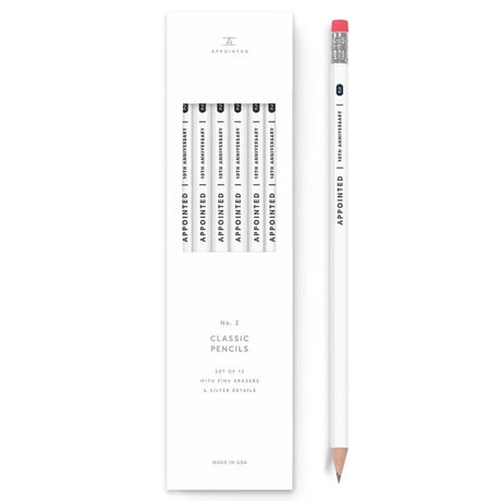 Appointed No. 2 10th Anniversary Pencils