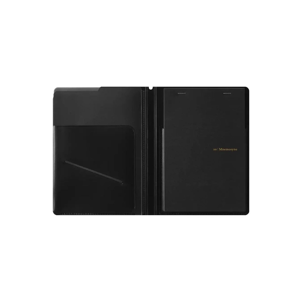 Maruman Mnemosyne Notepad Holder with Folder & Five Pockets