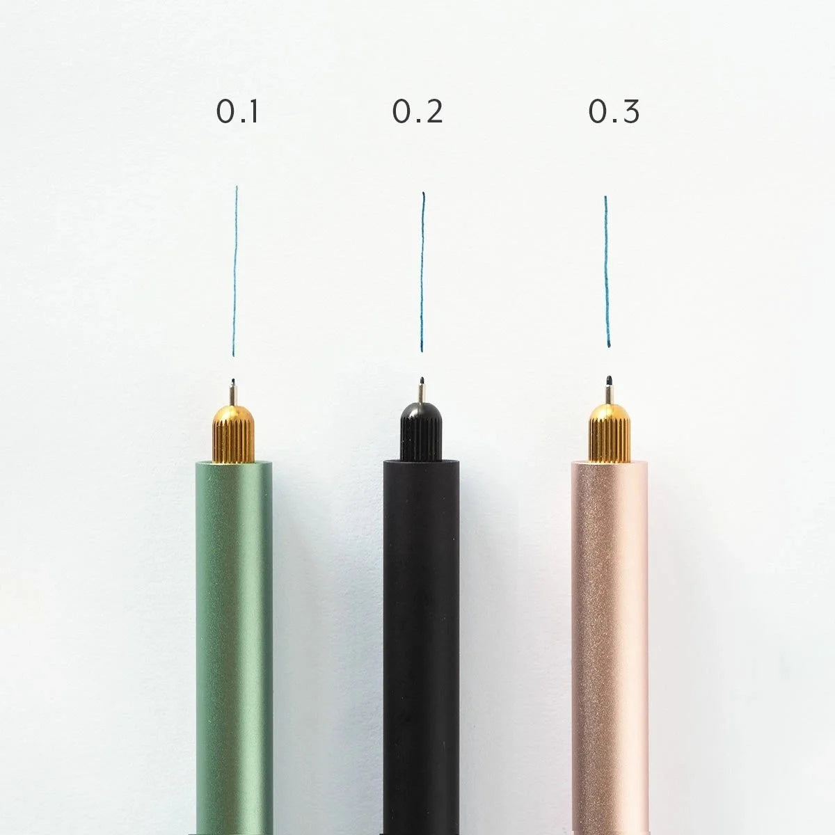 Tom's Studio Lumos Replacement Tips Small Tip Writing Samples