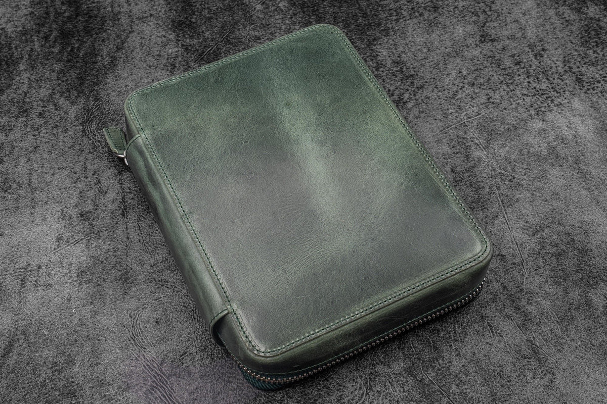 Galen Leather Zippered A5 Folios