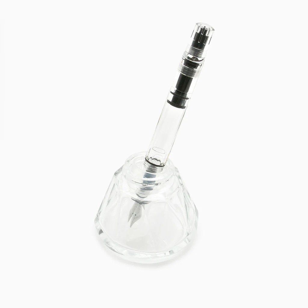 TWSBI Diamond Ink Bottle Clear with Fountain Pen