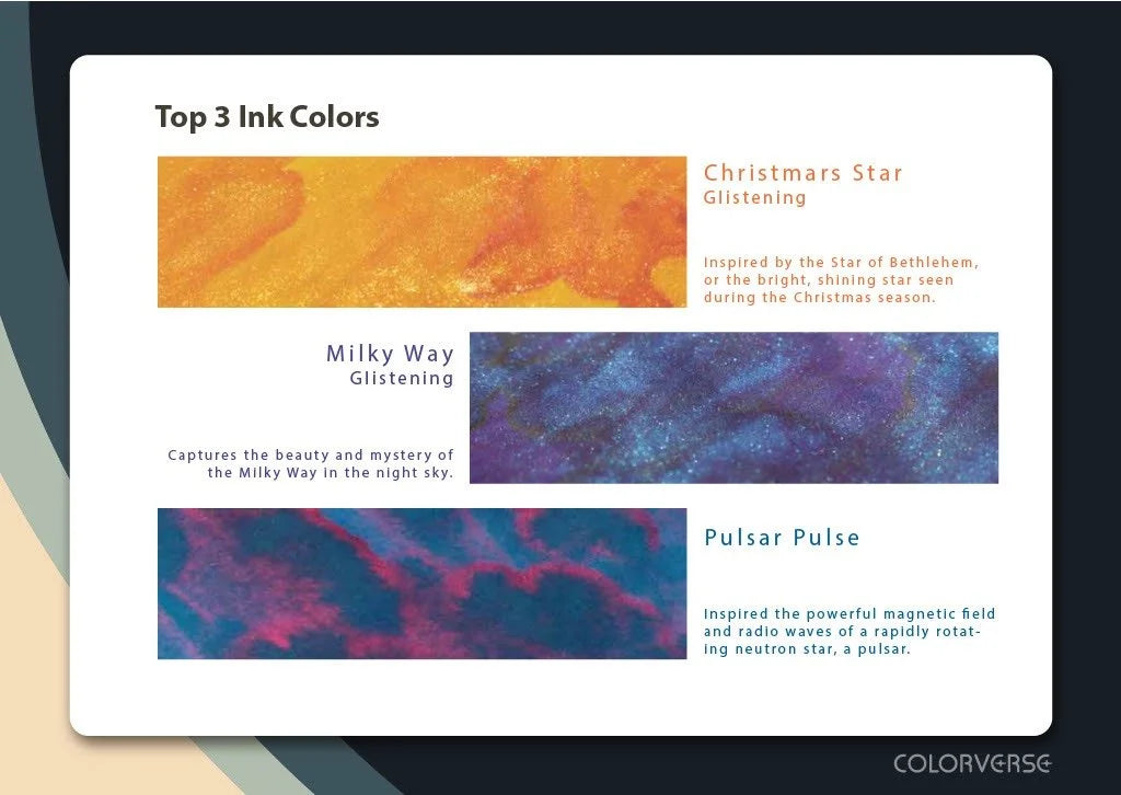 Colorverse Colorvent 2024 Top 3 Inks