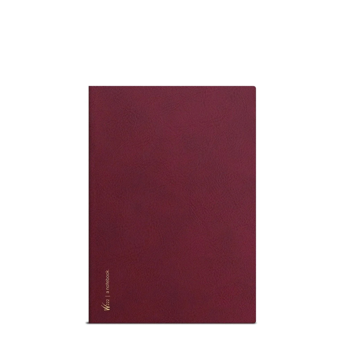 Wonderland222 B6 Notebook with Lingonberry (dark pink) cover.