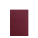 Wonderland222 B6 Notebook with Lingonberry (dark pink) cover.