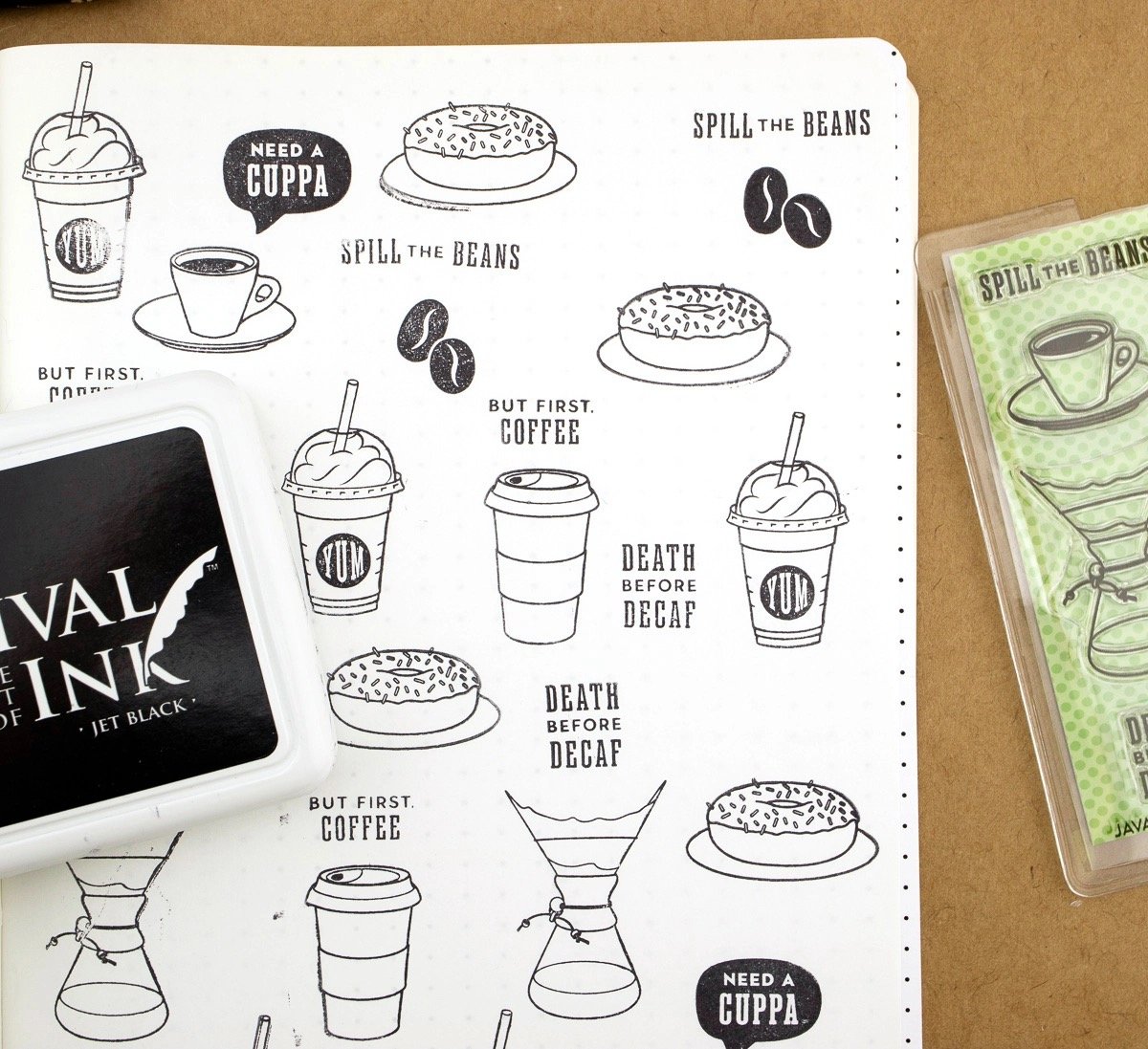 Well-Appointed Desk Clear Stamp Sets / 3" x 4"