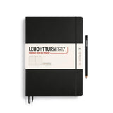Leuchtturm 1917 A4 Master Hardcover Notebook Black Dot