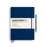 Leuchtturm 1917 A4 Master Hardcover Notebook Navy Lined