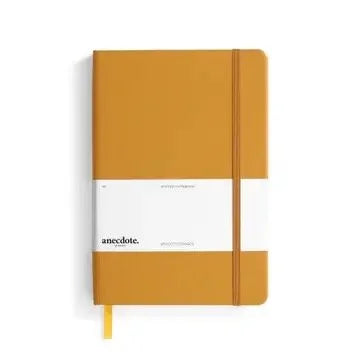 Anecdote Goods "The Journal" A5 Hardcover Notebook Mustard Dot