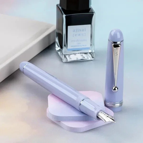 Pilot Custom 74 Lavender Fog Fountain Pen (Four Special Nib Sizes!)