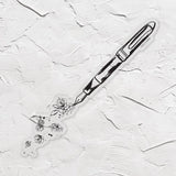 Belle & Union Vinyl Stickers Fountain Pen Flourish with Flowers