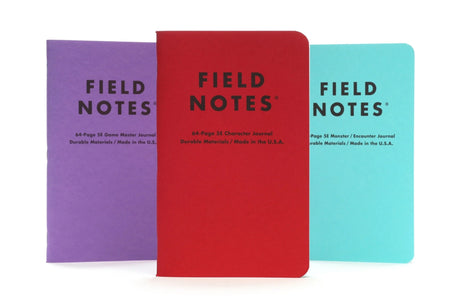 Field Notes Gaming Journals