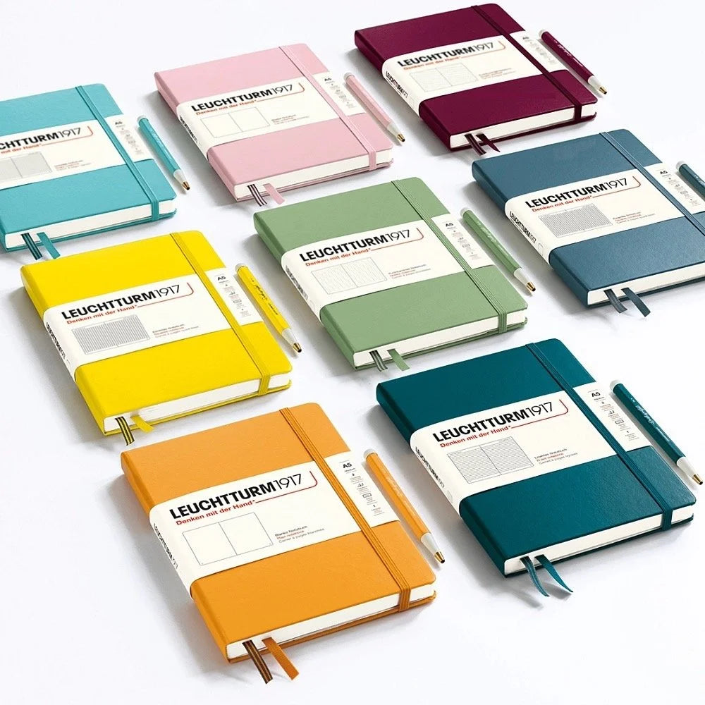 Leuchtturm 1917 A5 Hardcover Notebook Multiple Colors