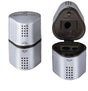 Faber-Castell Grip Trio Pencil Sharpener Silver