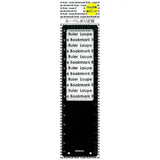 Nakabayashi Loupe Bookmark Ruler