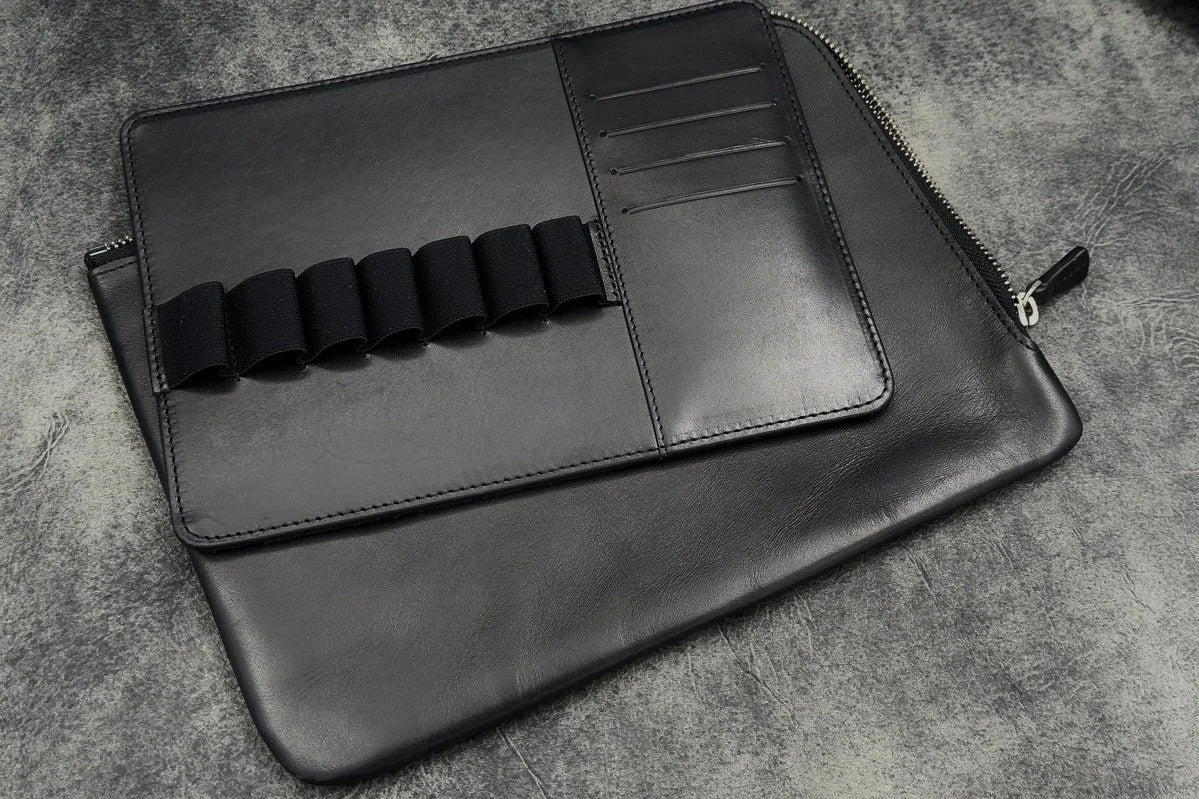 Galen Leather Writer's Bank Bag (A5)