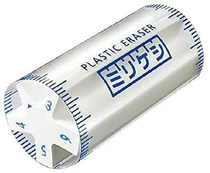 Kokuyo Plastic Erasers (Rectangular and Angled)